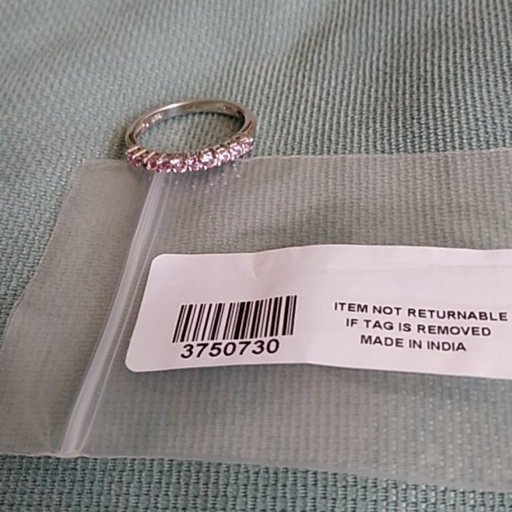 MADAGASCAR PINK SAPPHIRE RING - Picture 8 of 8
